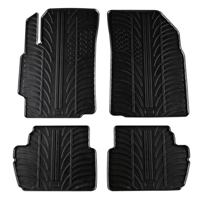 Βλησαρούλης Car Center - Πατάκια Αυτοκινήτου Gledring 0185 Chevrolet Spark 2010-2015  Πεντάθυρο Μαύρο 4 Τεμάχια