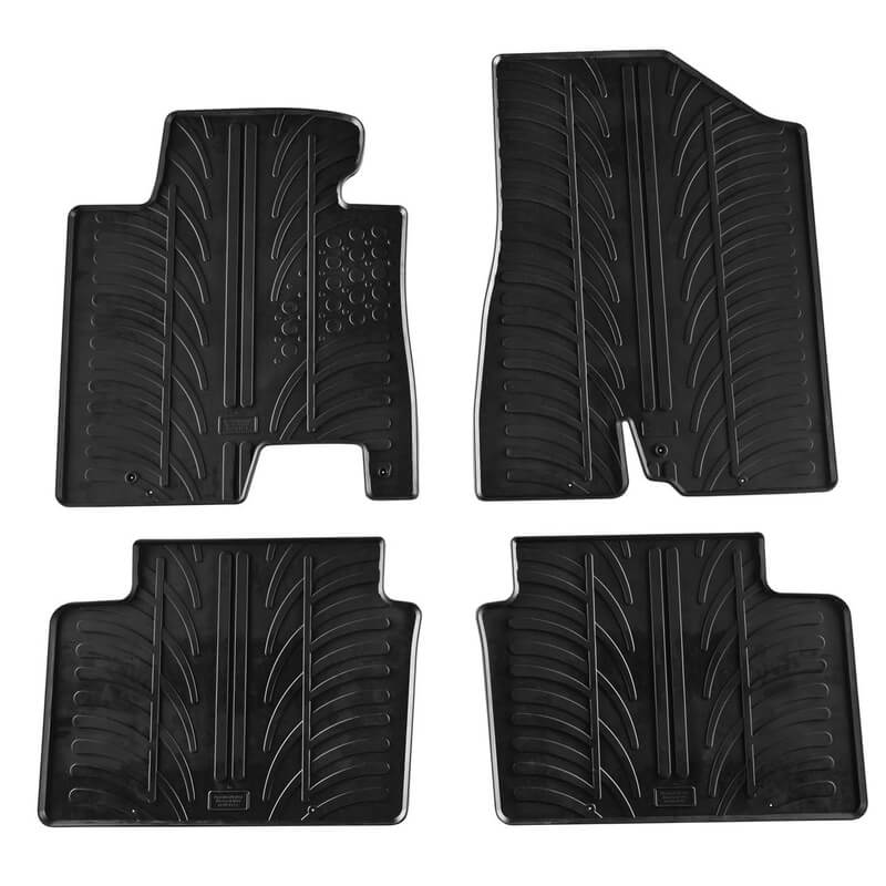 Βλησαρούλης Car Center - Πατάκια Αυτοκινήτου Gledring 0206 Hyundai I30 Hatchback & Station Wagon 2015-2017 / Kia Cee&apos;d Hatchback & Station Wagon 2015- Μαύρο 4 Τεμάχια