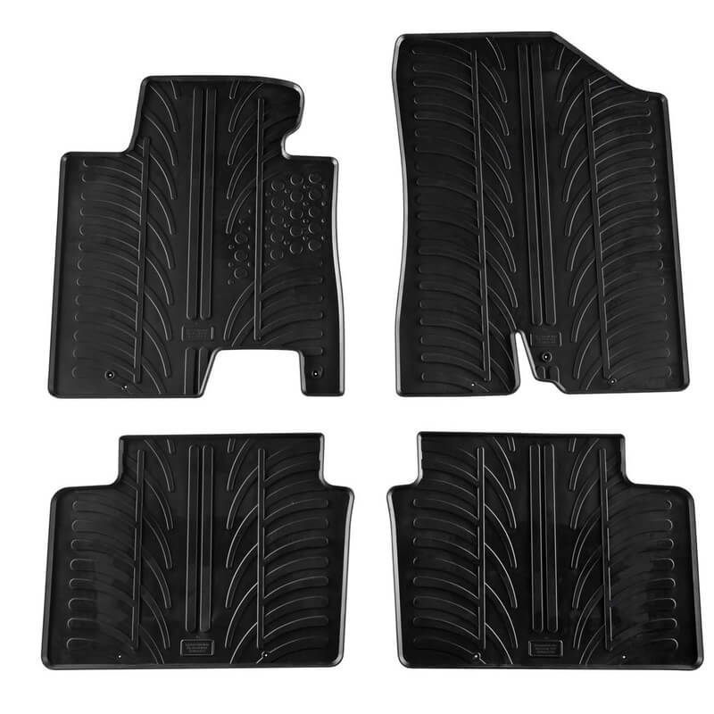 Βλησαρούλης Car Center - Πατάκια Αυτοκινήτου Gledring 0201 Hyundai I30 2012-2015/ Kia Cee&apos;d Sedan & Station Wagon 2012-2015 Μαύρο 4 Τεμάχια