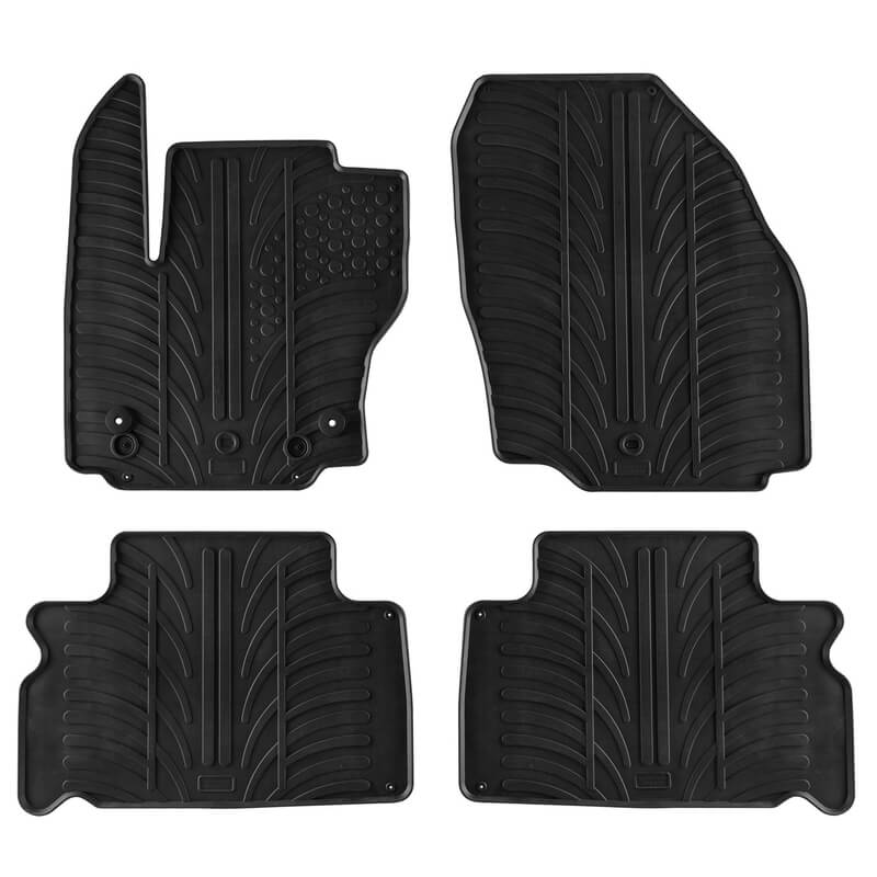 Βλησαρούλης Car Center - Πατάκια Αυτοκινήτου Gledring 0277 Ford Galaxy 2012-2015 /Ford S-Max 2012-2015 Μαύρο 4 Τεμάχια