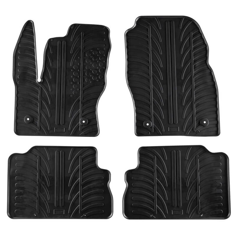 Βλησαρούλης Car Center - Πατάκια Αυτοκινήτου Gledring 0278 Ford Kuga 2013-2016 Μαύρο 4 Τεμάχια