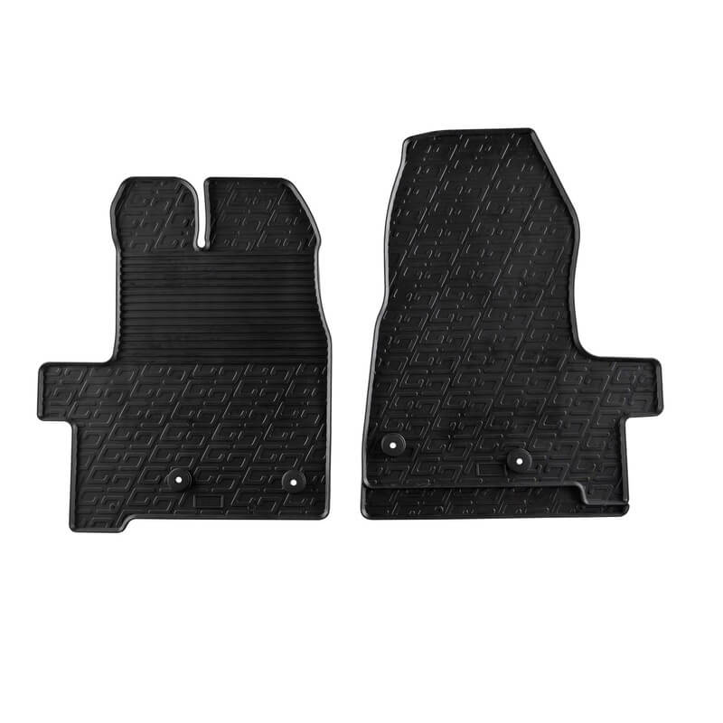 Βλησαρούλης Car Center - Πατάκια Αυτοκινήτου Gledring 0279 Ford Transit Custom 2012- Μαύρο 2 Τεμάχια