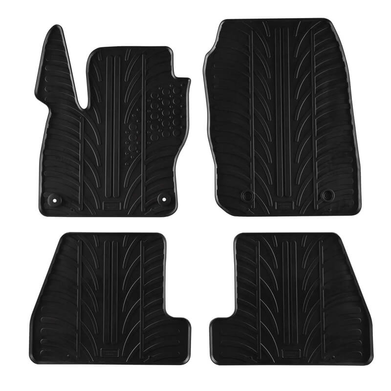 Βλησαρούλης Car Center - Πατάκια Αυτοκινήτου Gledring 0286 Ford Focus 2011-2015 Hatchback / Caravan Μαύρο 4 Τεμάχια