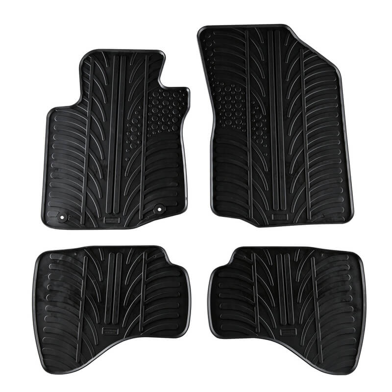 Βλησαρούλης Car Center - Πατάκια Αυτοκινήτου Gledring 0125 Citroen C1 / Peugeot 107/ Toyota Aygo 2010-2014 Μαύρο 4 Τεμάχια