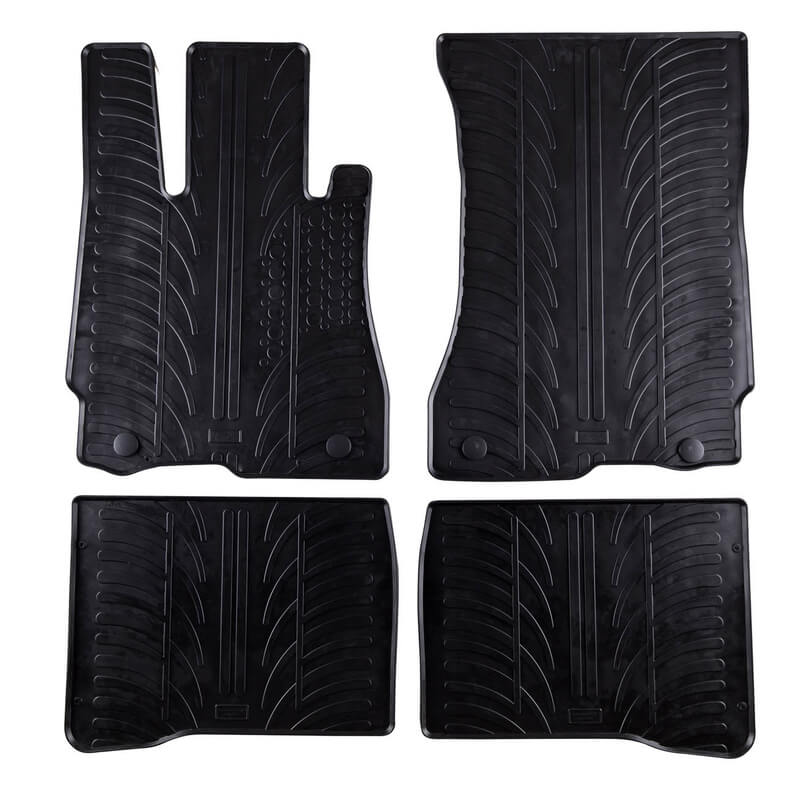 Βλησαρούλης Car Center - Πατάκια Αυτοκινήτου Gledring 0501 Mercedes S-Class W221 2005-2013 Μαύρο 4 Τεμάχια