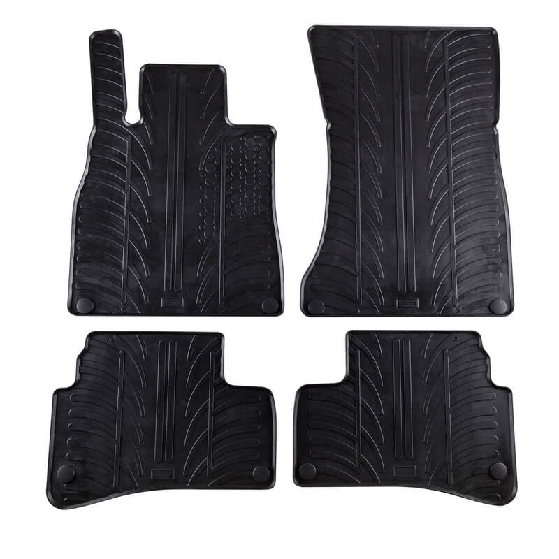 Βλησαρούλης Car Center - Πατάκια Αυτοκινήτου Gledring 0503 Mercedes W222 2013- Μαύρο 4 Τεμάχια