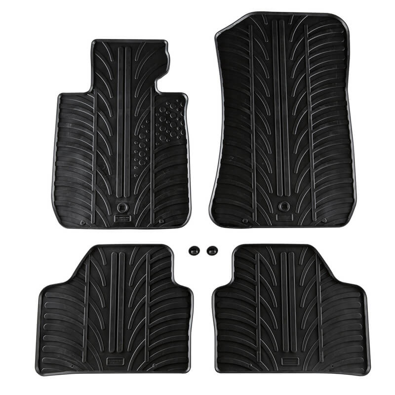 Βλησαρούλης Car Center - Πατάκια Αυτοκινήτου Gledring 0352 BMW X1 E84 2009-2015  Μαύρο 4 Τεμάχια