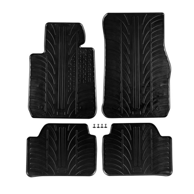 Βλησαρούλης Car Center - Πατάκια Αυτοκινήτου Gledring 0349 BMW Series 1 F20 2011-2019 Μαύρο 4 Τεμάχια