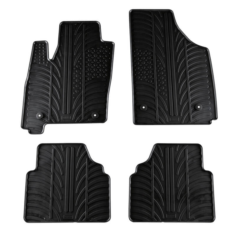 Βλησαρούλης Car Center - Πατάκια Αυτοκινήτου Gledring 0082 Opel Meriva 2003-2010 Μαύρο 4 Τεμάχια