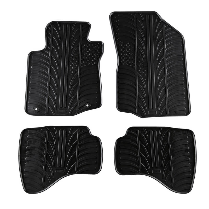 Βλησαρούλης Car Center - Πατάκια Αυτοκινήτου Gledring 0110 Citroen C1 2005-2014 / Peugeot 107 2005-2014/ Toyota Aygo 2005-2014 Μαύρο 4 Τεμάχια