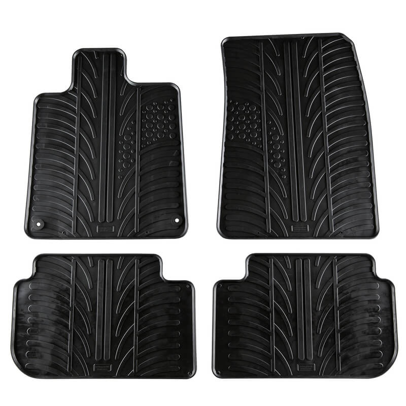 Βλησαρούλης Car Center - Πατάκια Αυτοκινήτου Gledring 0152 Peugeot 407 2004-2011 Μαύρο 4 Τεμάχια