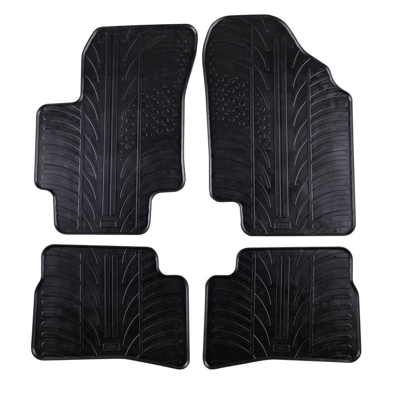 Βλησαρούλης Car Center - Πατάκια Αυτοκινήτου Gledring 0191 Hyundai Accent 2005-2010 / Kia Rio 2005-2010 Μαύρο 4 Τεμάχια