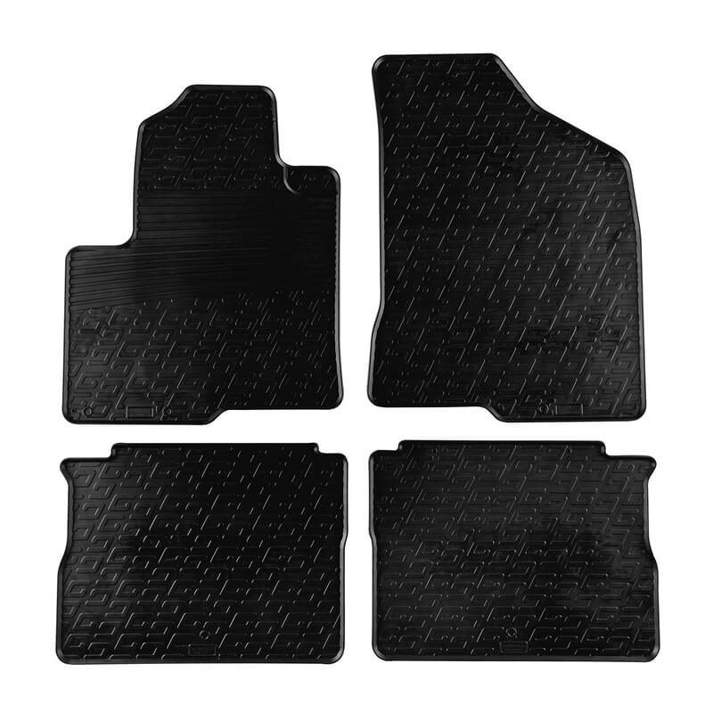 Βλησαρούλης Car Center - Πατάκια Αυτοκινήτου Gledring 0194 Hyundai Santa FE 2005-2012 Μαύρο 4 Τεμάχια