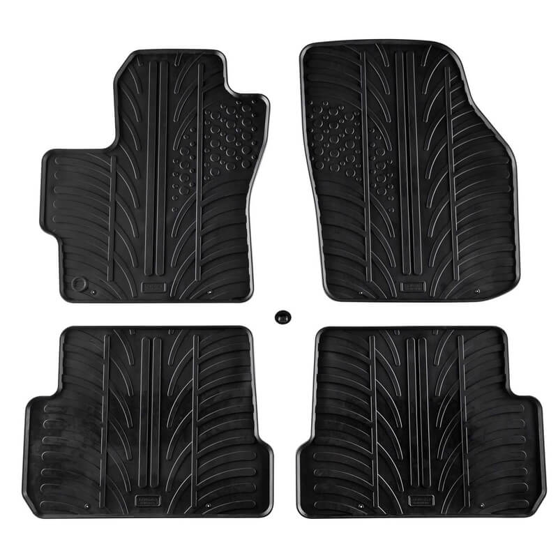 Βλησαρούλης Car Center - Πατάκια Αυτοκινήτου Gledring 0211 Mazda 3 2004-2008 Μαύρο 4 Τεμάχια