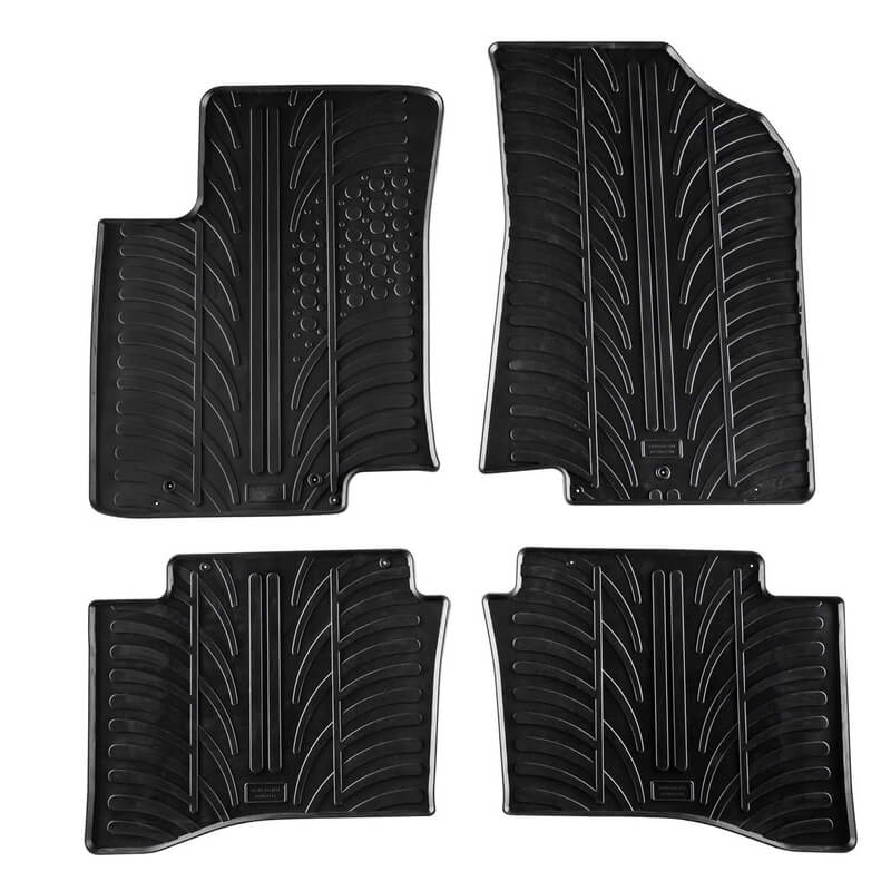 Βλησαρούλης Car Center - Πατάκια Αυτοκινήτου Gledring 0236 Kia Rio 3 Hatchback 2011-2017 Μαύρο 4 Τεμάχια