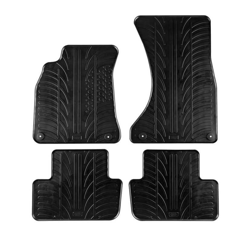 Βλησαρούλης Car Center - Πατάκια Αυτοκινήτου Gledring 0240 Audi A4 Β8 2007-2015 / A5 8T Sportback 2008-2016 4D Μαύρο 4 Τεμάχια