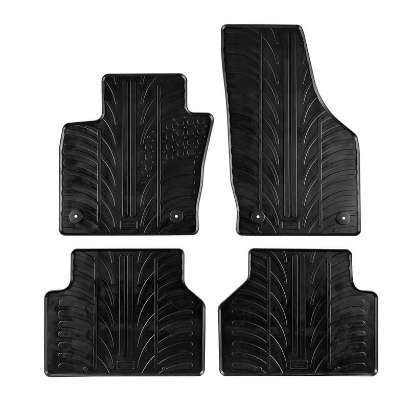 Βλησαρούλης Car Center - Πατάκια Αυτοκινήτου Gledring 0249 Audi Q3 2011-2018 Μαύρο 4 Τεμάχια