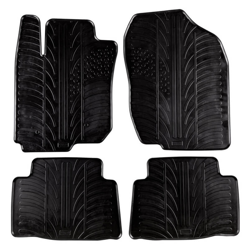Βλησαρούλης Car Center - Πατάκια Αυτοκινήτου Gledring 0263 Toyota RAV4 2005-2013 Μαύρο 4 Τεμάχια