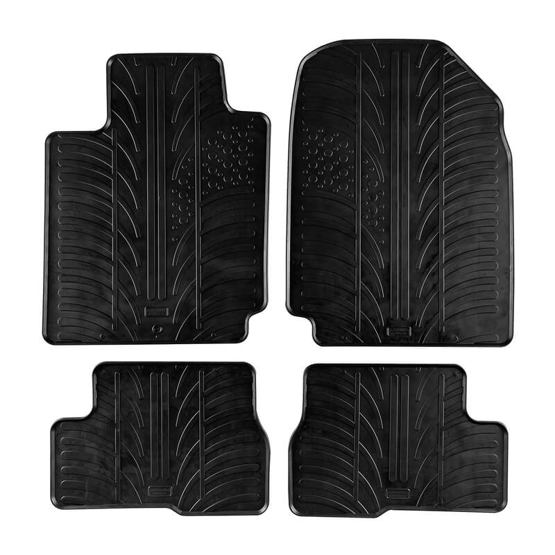 Βλησαρούλης Car Center - Πατάκια Αυτοκινήτου Gledring 0292 Nissan Micra K12 2003-2010 Μαύρο 4 Τεμάχια