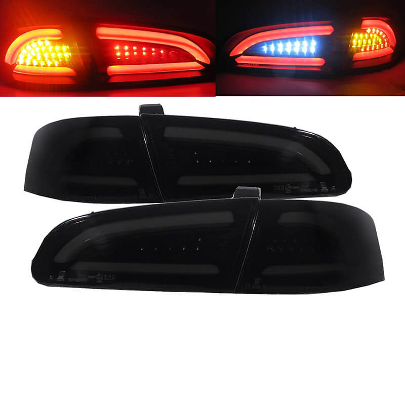 Βλησαρούλης Car Center - Πισινά Φανάρια Set Για Seat Ibiza 6L 02-08 Led Bar Μαύρο/Φιμέ LH Group