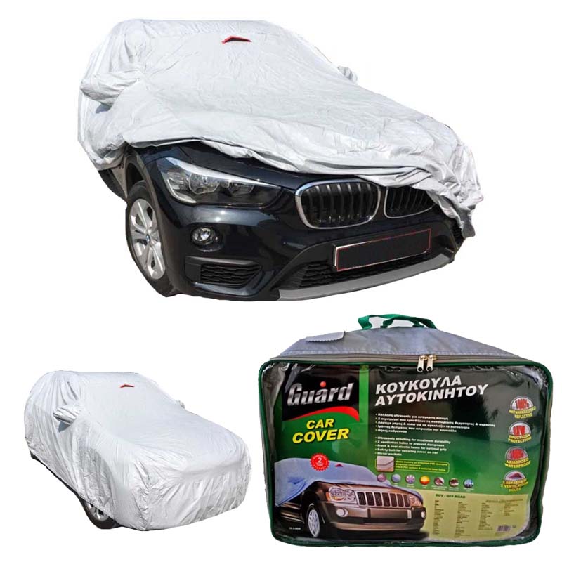 Βλησαρούλης Car Center - Κουκούλα Αυτοκινήτου Guard Jeep / SUV Large 483cm x163cm x 137cm
