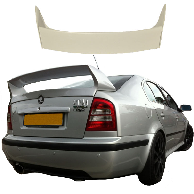 Βλησαρούλης Car Center - Αεροτομή Πορτ Παγκάζ Για Skoda Octavia 4 1U 96-04 WRC Look Από Πολυουρεθάνη