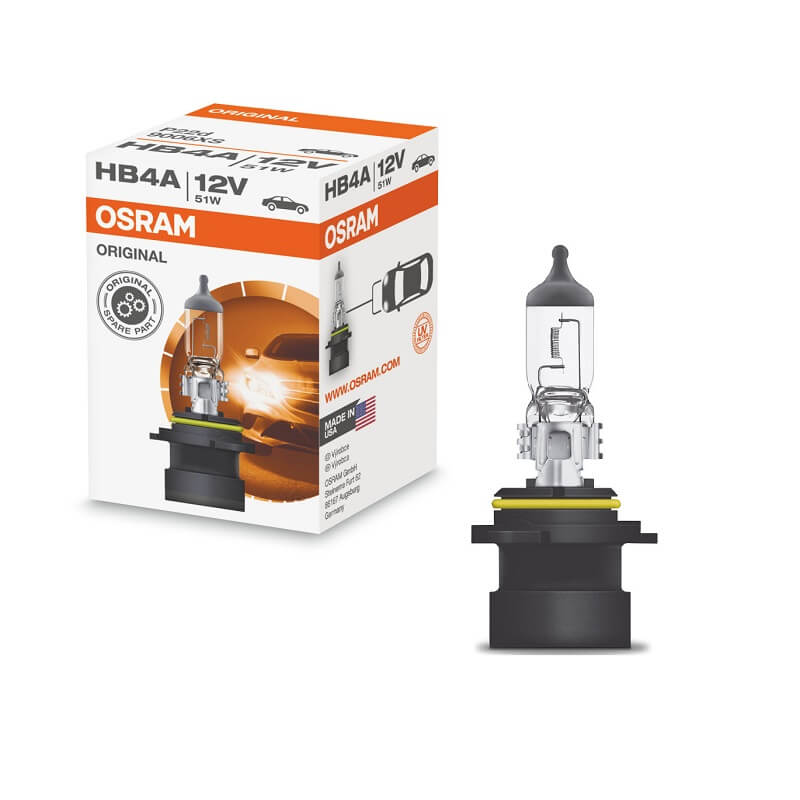 Βλησαρούλης Car Center - Λάμπα Αλογόνου HB4A 9006 12V 51w Osram 9006XS 1 Τεμάχιο