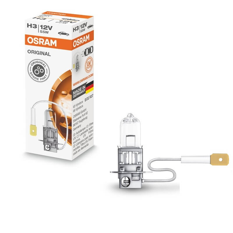 Βλησαρούλης Car Center - Λάμπα Αλογόνου H3 12V 55w Osram 64151 1 Τεμάχιο
