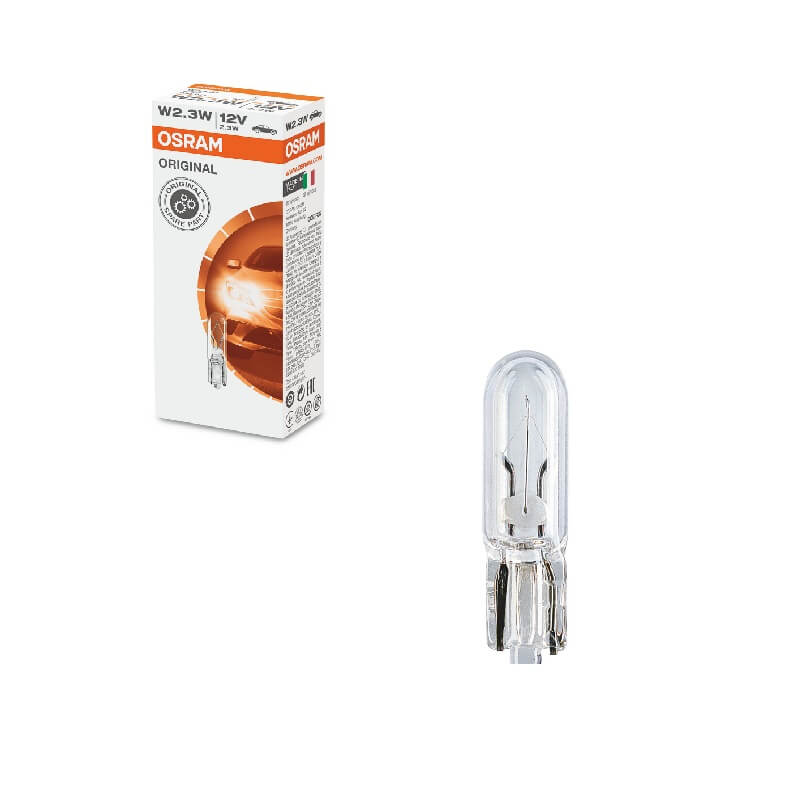 Βλησαρούλης Car Center - Λάμπα Αλογόνου T5 12V 2.3w Osram 2723 1 Τεμάχιο