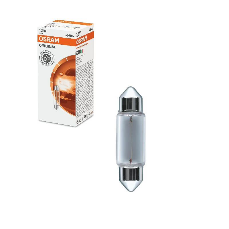 Βλησαρούλης Car Center - Λάμπα Σωληνωτή 41mm C10W SV8.5-8 12V 10W Osram 6411 1 Τεμάχιο