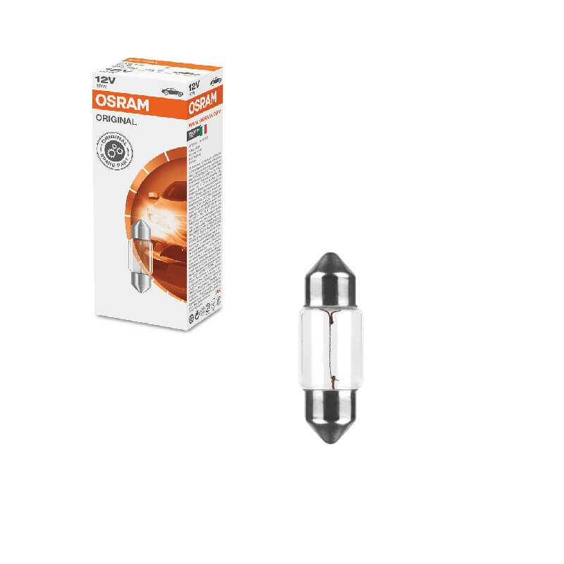 Βλησαρούλης Car Center - Λάμπα Σωληνωτή 31mm C10W SV8.5-8 12V 10W Osram 6438 1 Τεμάχιο