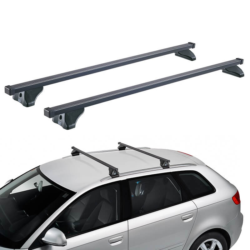 Βλησαρούλης Car Center - Μπάρες Οροφής Σιδερένιες CRUZ 921-380 Oplus S-FIX 120cm Μαύρες 2 Τεμάχια