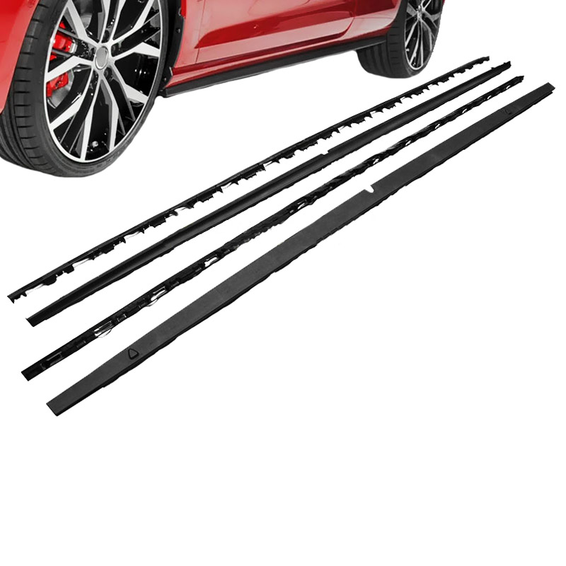 Βλησαρούλης Car Center - Πλαινά Μασπιέ Για VW Golf VII (7) 12-20 GTI Look Από Abs Πλαστικό 2 Τεμάχια