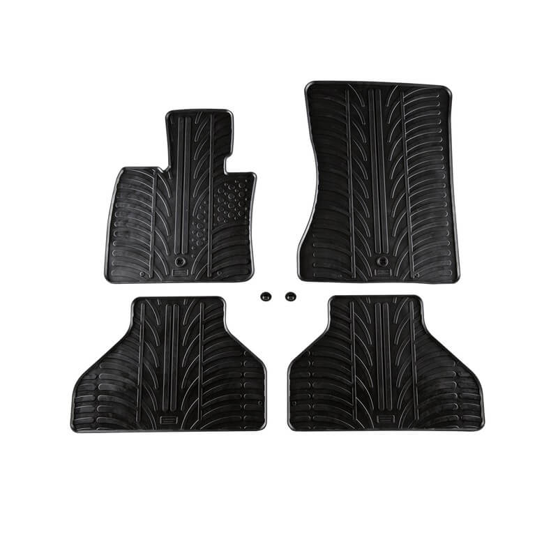 Βλησαρούλης Car Center - Πατάκια Αυτοκινήτου Gledring 0354 BMW X5 E70 2006-2012 Μαύρο 4 Τεμάχια