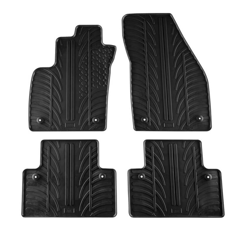 Βλησαρούλης Car Center - Πατάκια Αυτοκινήτου Gledring 0391 Volvo V50 / S40 2004-2011 Χειροκίνητο Μαύρο 4 Τεμάχια