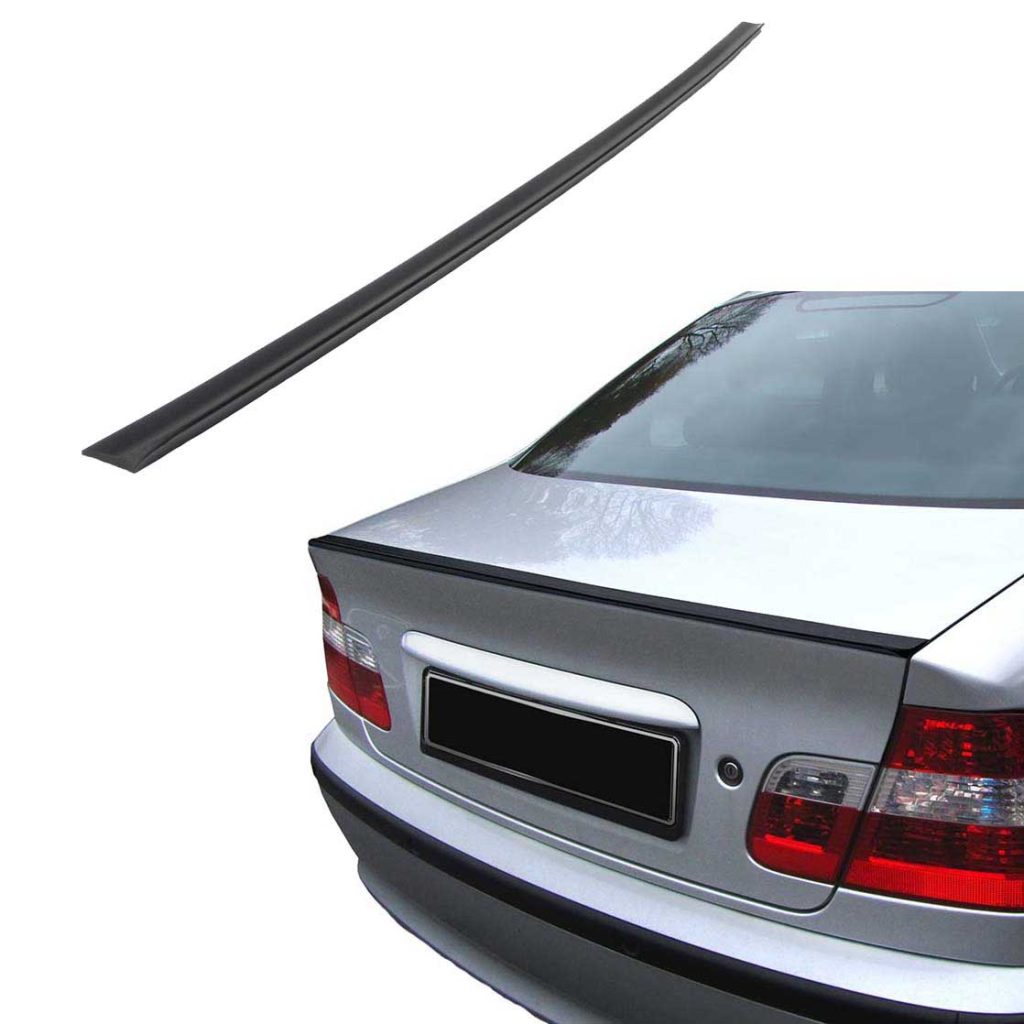 Βλησαρούλης Car Center - Αεροτομή Πορτ Παγκάζ Για Bmw 3 E46 98-05 Sedan Lipspoiler Από Abs Πλαστικό (Soft)