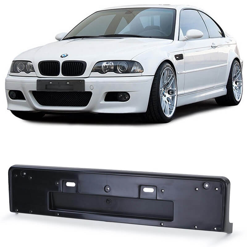 Βλησαρούλης Car Center - Βάση Πινακίδας Για Bmw 3 E46 99-05 M3 Εμπρός Προφυλακτήρα 1 Τεμάχιο