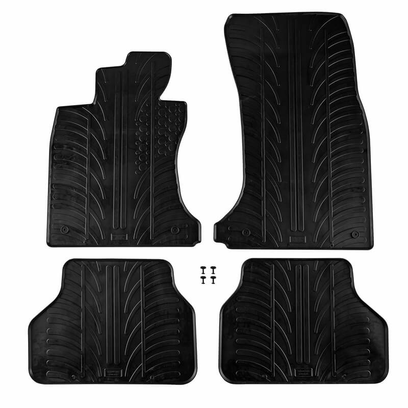 Βλησαρούλης Car Center - Πατάκια Αυτοκινήτου Gledring 0358 BMW Series 5 E60 / E61 2004-2009 Μαύρο 4 Τεμάχια