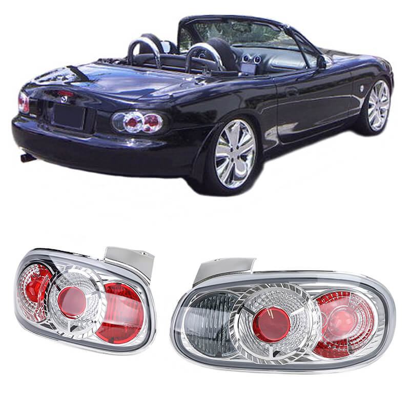 Βλησαρούλης Car Center - Πισινά Φανάρια Set Για Mazda MX5 98-05  Χρωμίου Depo