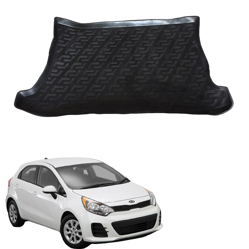 Βλησαρούλης Car Center - Πατάκι Πορτ-Παγκάζ 3D Σκαφάκι Για Kia Rio 11-17 Hatchback Μαύρο Locker
