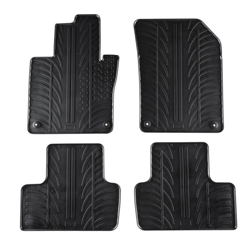 Βλησαρούλης Car Center - Πατάκια Αυτοκινήτου Gledring 0392 Volvo XC60 2017- Μαύρο 4 Τεμάχια