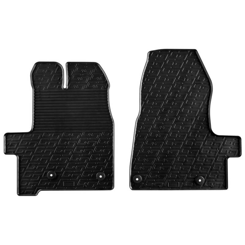Βλησαρούλης Car Center - Πατάκια Αυτοκινήτου Gledring 0916 Ford Tourneo Custom 2012- Μαύρο 2 Τεμάχια