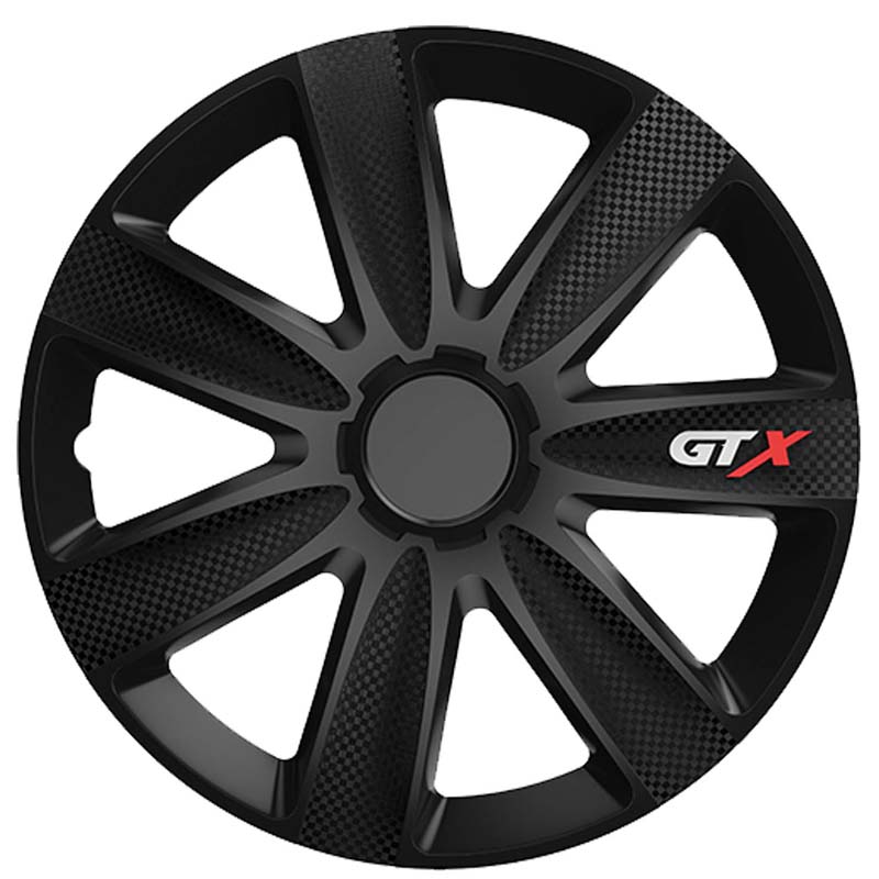 Βλησαρούλης Car Center - Τάσια Τροχών Αυτοκινήτου 15" GTX 102758 Carbon BL CBX 4 Τεμάχια