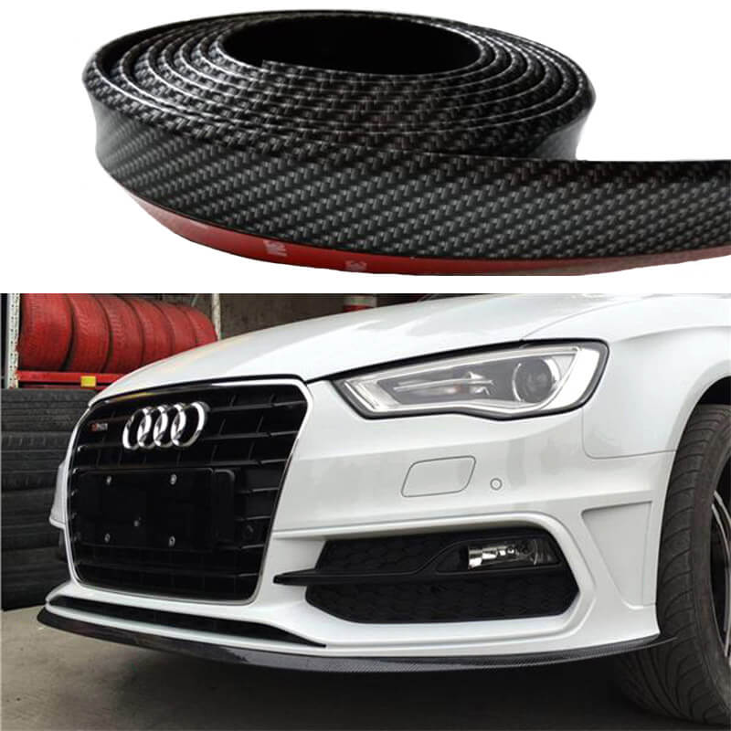 Βλησαρούλης Car Center - Μπροστινό Spoiler Universal Samurai Lip Safe & Style 2500mm Carbon 1 Τεμάχιο