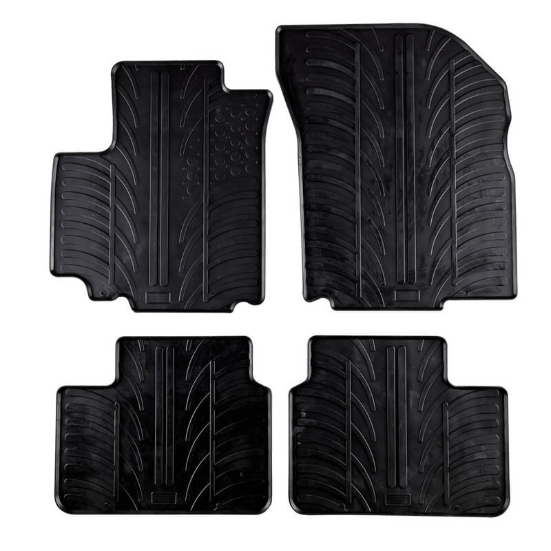 Βλησαρούλης Car Center - Πατάκια Αυτοκινήτου Gledring 0146 Fiat Sedici 2007-2014 / Suzuki SX-4 2006-2013 Μαύρο 4 Τεμάχια