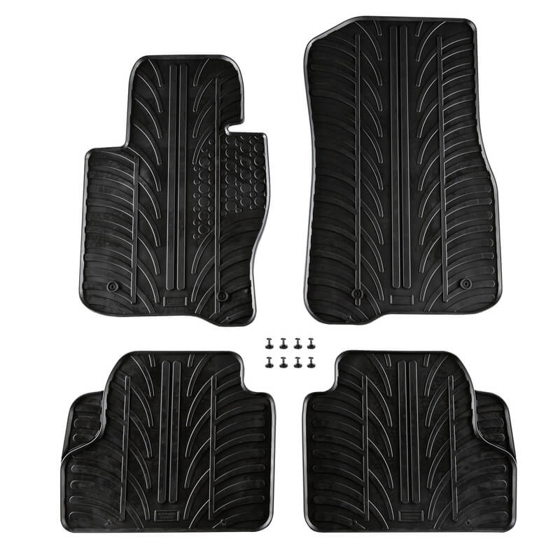 Βλησαρούλης Car Center - Πατάκια Αυτοκινήτου Gledring 0348 BMW 4 series F32/F33 2013- / F36 Grand Coupe 2014- Μαύρο 4 Τεμάχια