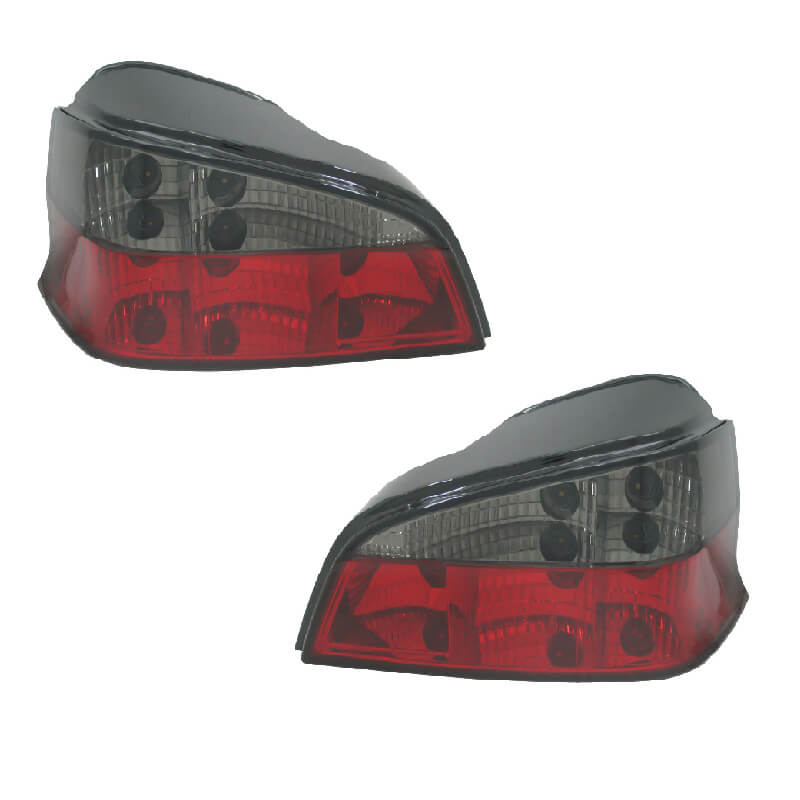 Βλησαρούλης Car Center - Πισινά Φανάρια Set Για Peugeot 106 96-03 Κόκκινο/Φιμέ Sonar