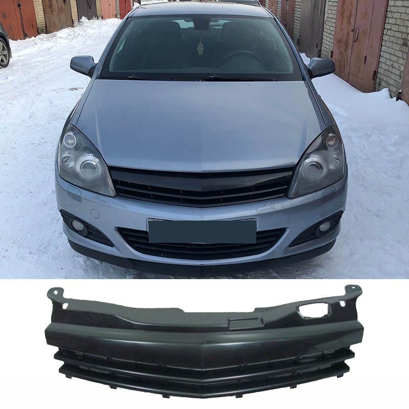 Βλησαρούλης Car Center - Μάσκα Για Opel Astra H 3D GTC 07-10 Χωρίς Σήμα Μαύρη Ματ 1 Τεμάχιο