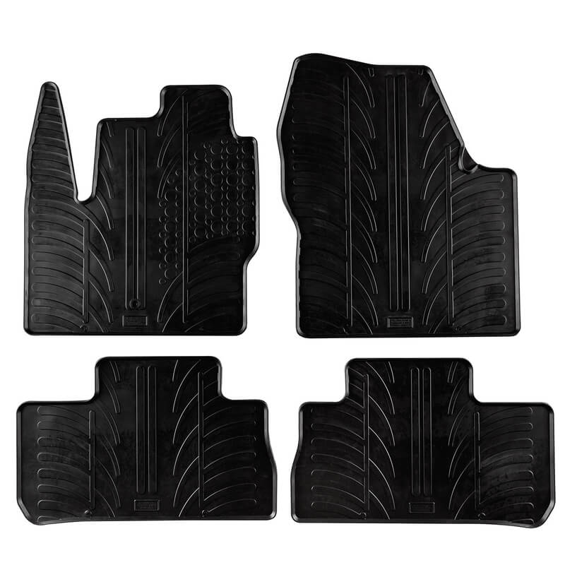 Βλησαρούλης Car Center - Πατάκια Αυτοκινήτου Gledring 0520 Land Rover Freelander 2 2007-2014 Μαύρο 4 Τεμάχια