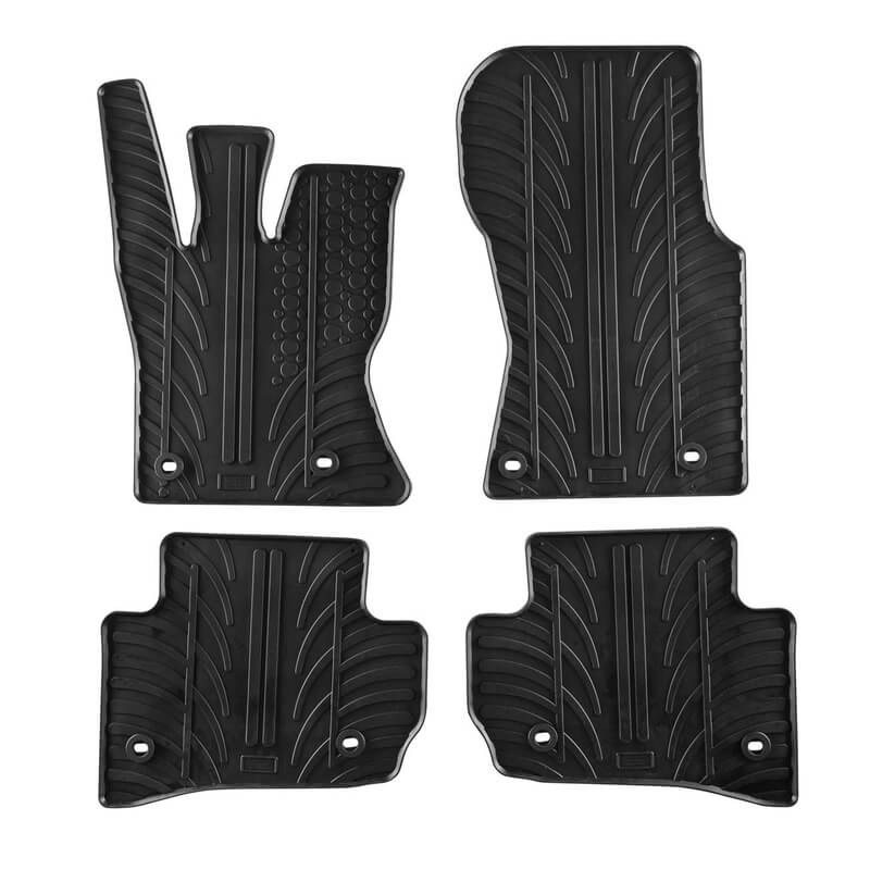 Βλησαρούλης Car Center - Πατάκια Αυτοκινήτου Gledring 0524 Land Rover Range Rover Velar L560 2017- Μαύρο 4 Τεμάχια